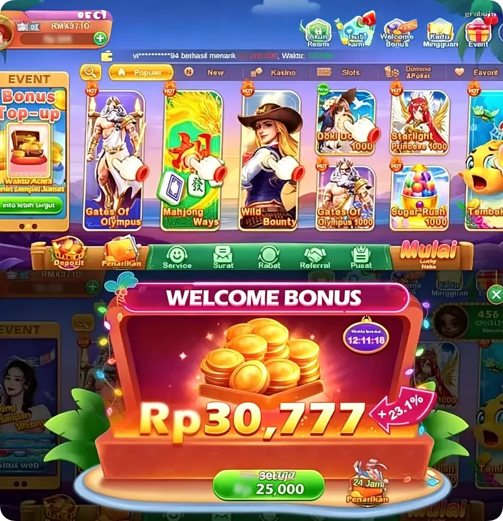 grabwin Resmi - Unduh APK