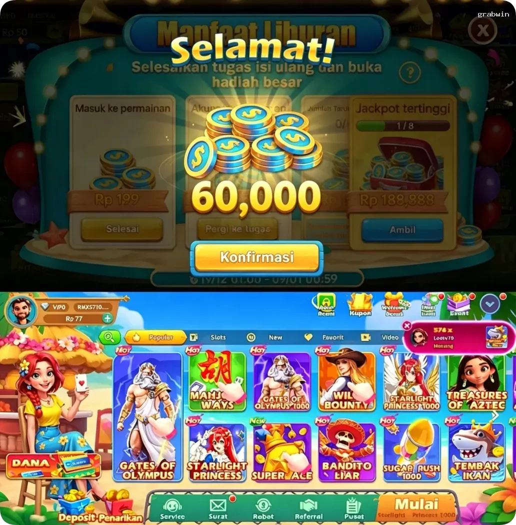 grabwin Masuk - grabwin Resmi